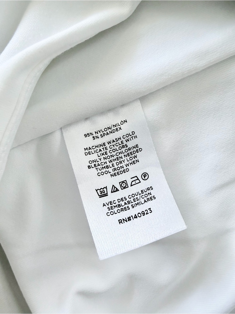 LOFT Versa White Square Neck Stretch Top | Size Large | NWOT - Picture 6 of 8